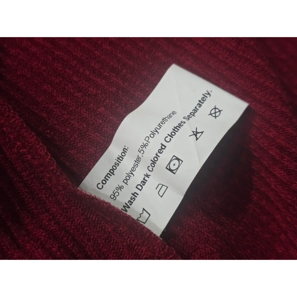 Dressfo Womens Red Plaid High Low Hooded Cardigan Toggle Corset Back Size 4 NEW
